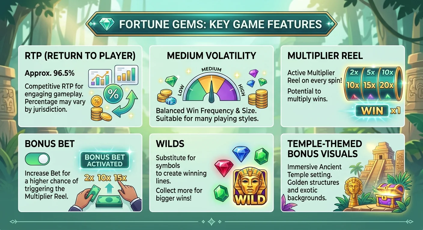 Fortune Gems slot review and demo guide mid image